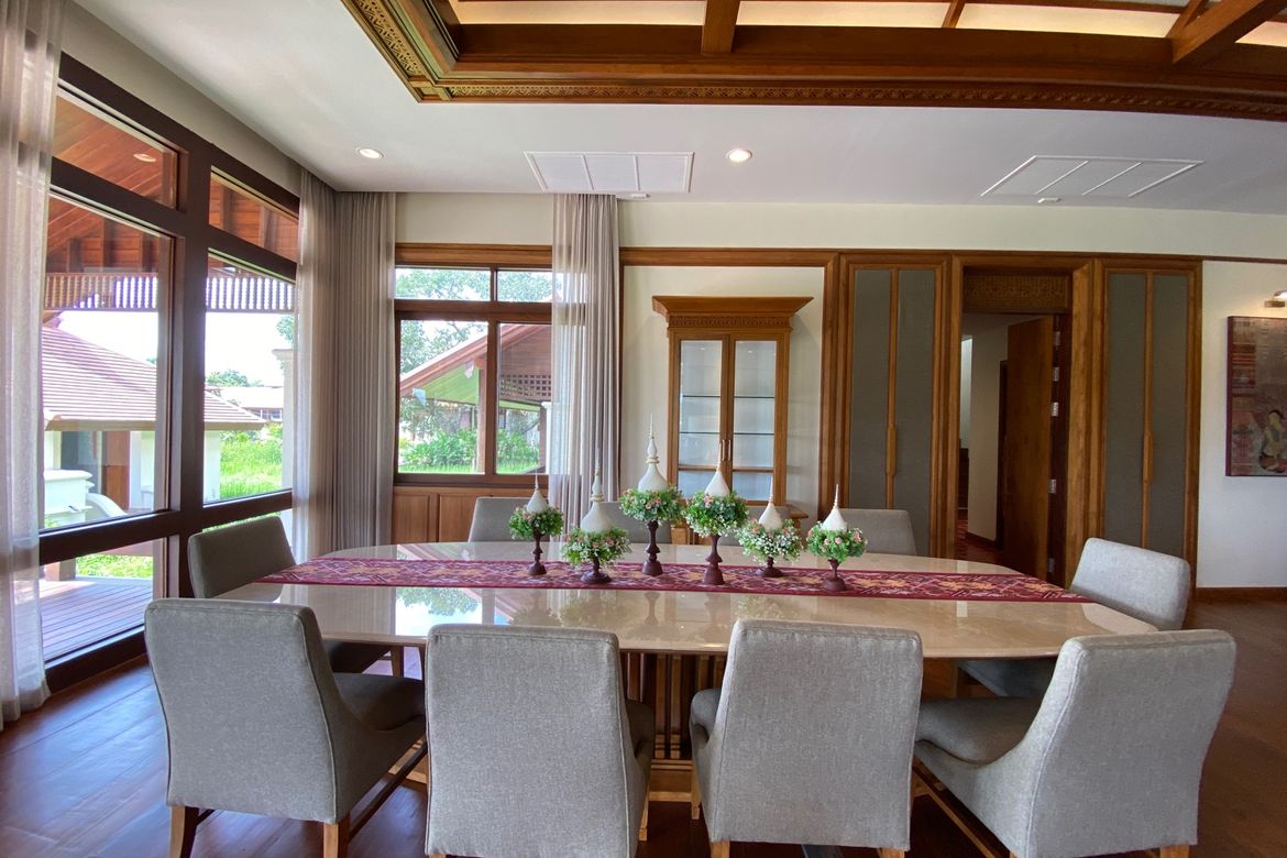 Lanna modern house with a private pool for sale in Doi Saket-P-PHS994