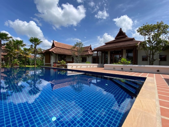 A Charming Lanna house with private pool for sale in Doi Saket