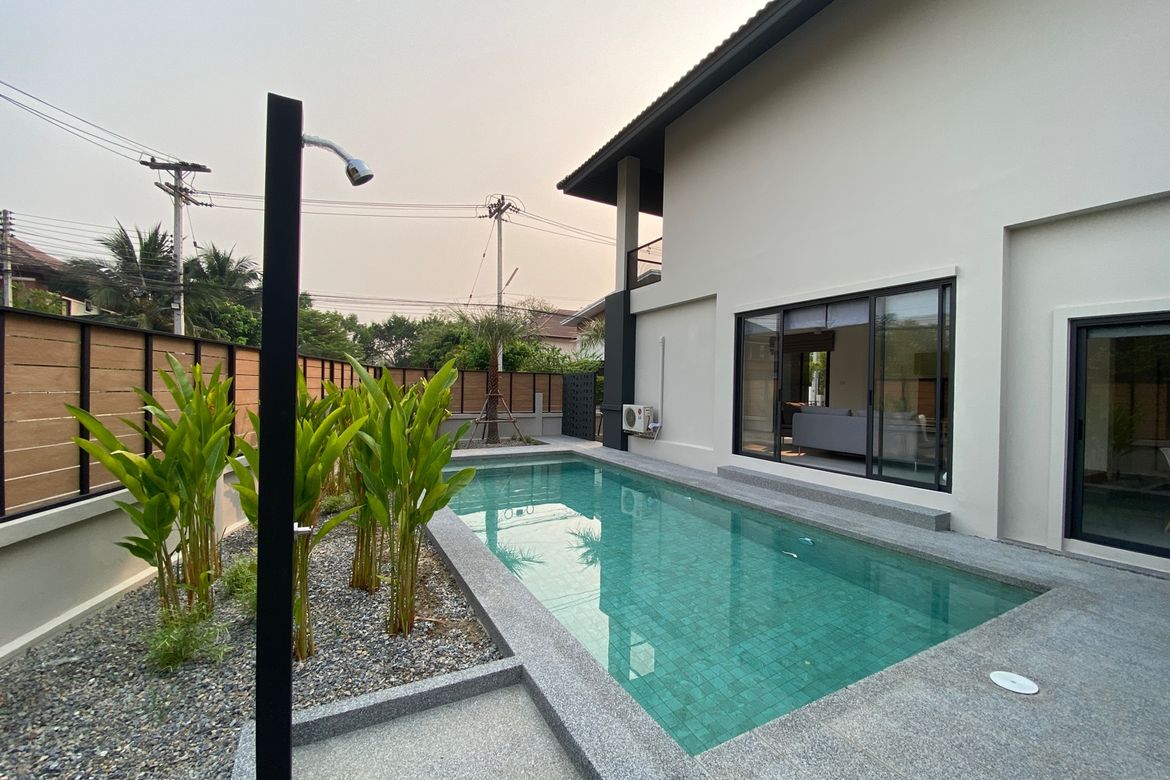 A modern house 3 bed with private pool for sale in Hang Dong