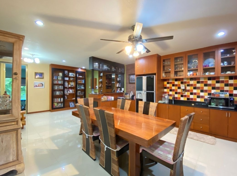 6 bed family home with private pool for sale in Nam Phrae Chiang Mai-P-PHS936