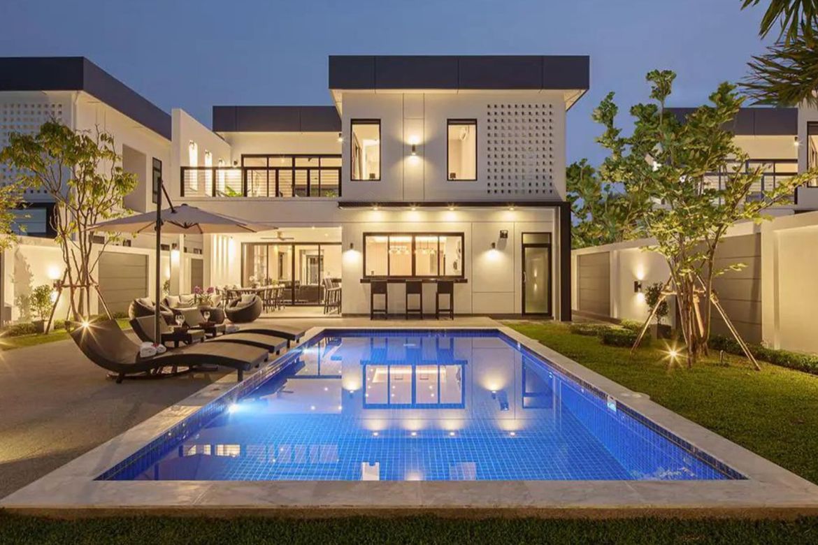 Property id 012PS Modern style pool villa Baan Wang Tan Hang Dong-MR-012PS