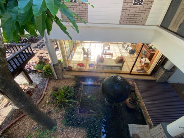 Balinese style house for sale at Land and House project in San Sai