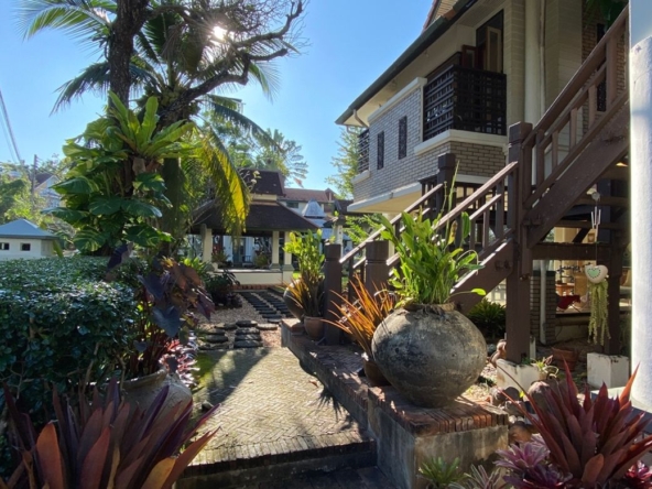 Balinese style house for sale at Land and House project in San Sai