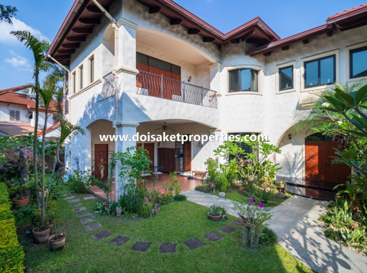 Muang Chiang Mai-DSP-(HS343-04) Luxurious Large Spanish Villa Style Home for Sale in Palm Springs