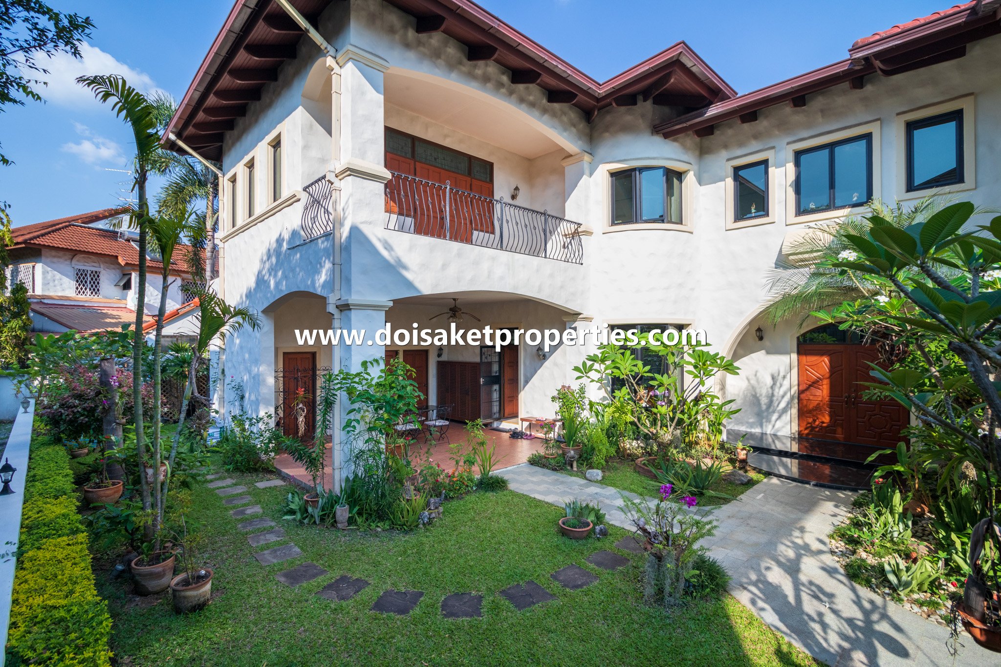 Muang Chiang Mai-DSP-(HS343-04) Luxurious Large Spanish Villa Style Home for Sale in Palm Springs