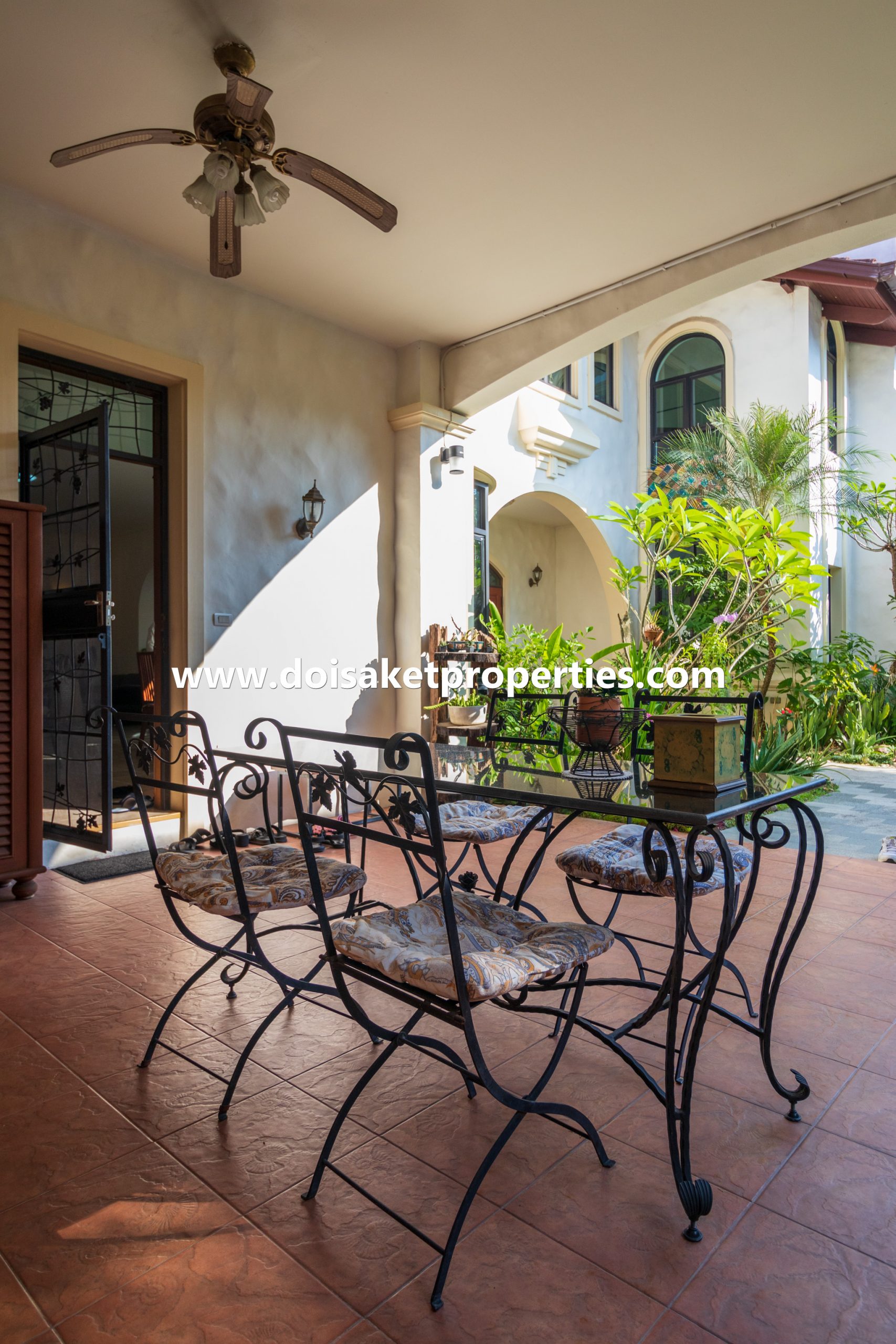 Muang Chiang Mai-DSP-(HS343-04) Luxurious Large Spanish Villa Style Home for Sale in Palm Springs