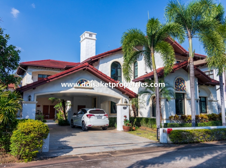 Muang Chiang Mai-DSP-(HS343-04) Luxurious Large Spanish Villa Style Home for Sale in Palm Springs