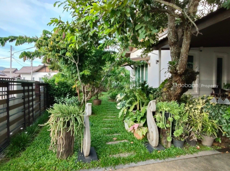 Single-story house with 2 bedrooms and 3 bathrooms in a project near Chiang Mai Airport-DB-RSHSHCMIHD80