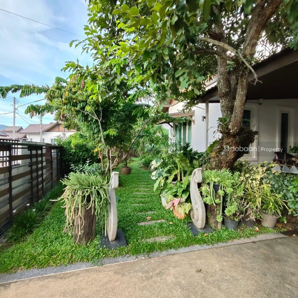 Single-story house with 2 bedrooms and 3 bathrooms in a project near Chiang Mai Airport-DB-RSHSHCMIHD80