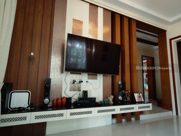 Single-story house with 2 bedrooms and 3 bathrooms in a project near Chiang Mai Airport-DB-RSHSHCMIHD80