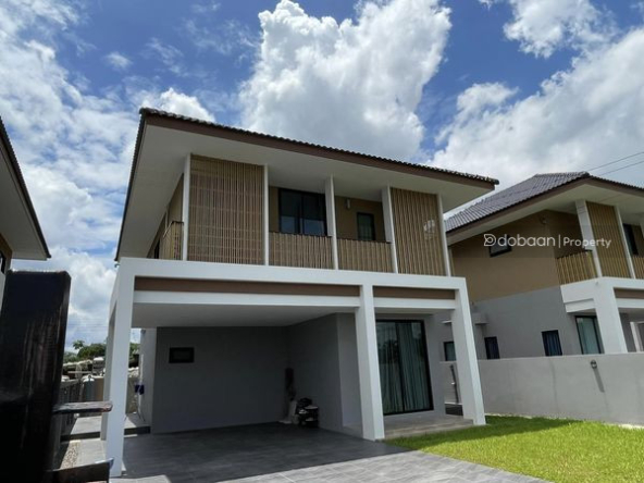 2-story detached house with 3 bedrooms and 3 bathrooms in a project near Central Festival Chiang Mai-DB-RNSHCMISS01