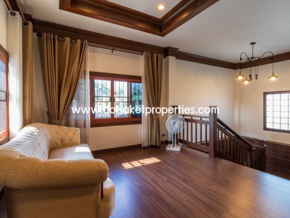 San Sai-DSP-(HS210-04) Gorgeous 2 Storey Home with Swimming Pool for Sale in a Moo Baan in San Na Meng