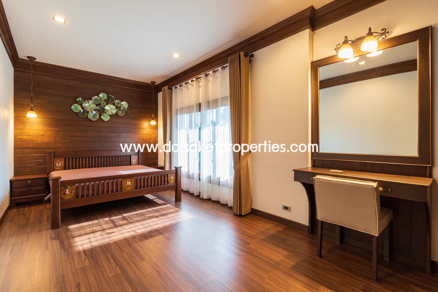 San Sai-DSP-(HS210-04) Gorgeous 2 Storey Home with Swimming Pool for Sale in a Moo Baan in San Na Meng