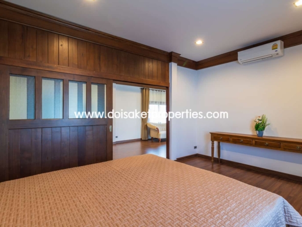 San Sai-DSP-(HS210-04) Gorgeous 2 Storey Home with Swimming Pool for Sale in a Moo Baan in San Na Meng