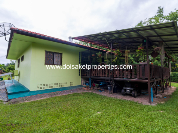 San Sai-DSP-(HS302-03) 3-Bedroom House on a Beautiful Plot of Land for Sale in San Pa Pao