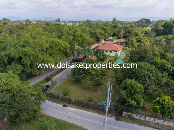 San Sai-DSP-(HS302-03) 3-Bedroom House on a Beautiful Plot of Land for Sale in San Pa Pao