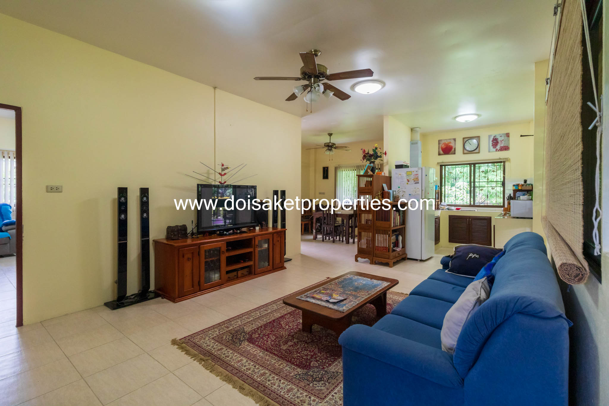 San Sai-DSP-(HS302-03) 3-Bedroom House on a Beautiful Plot of Land for Sale in San Pa Pao