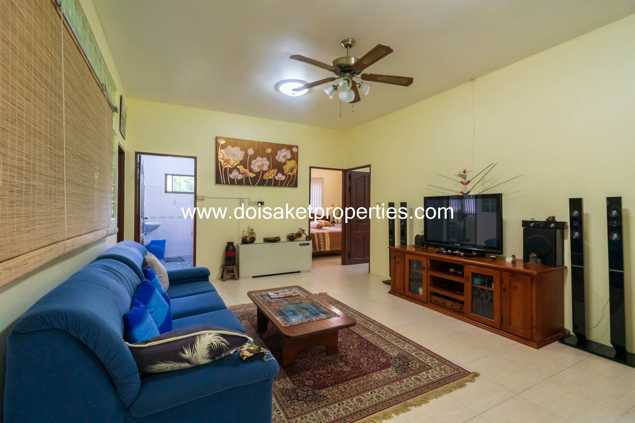 San Sai-DSP-(HS302-03) 3-Bedroom House on a Beautiful Plot of Land for Sale in San Pa Pao