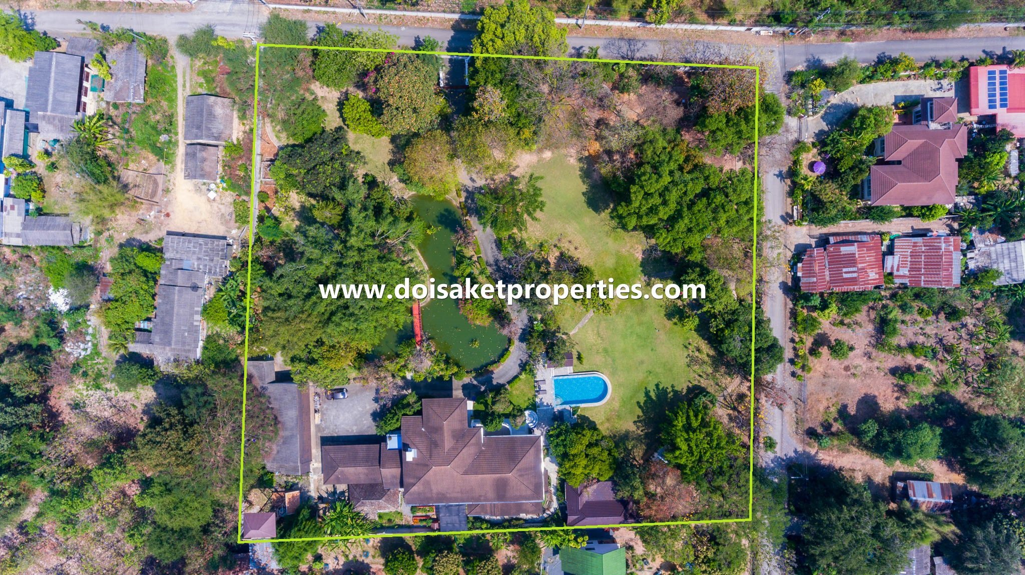 Doi Saket-DSP-(HS326-05) Incredible Luxury Estate Property on 5+ Rai for Sale in Doi Saket