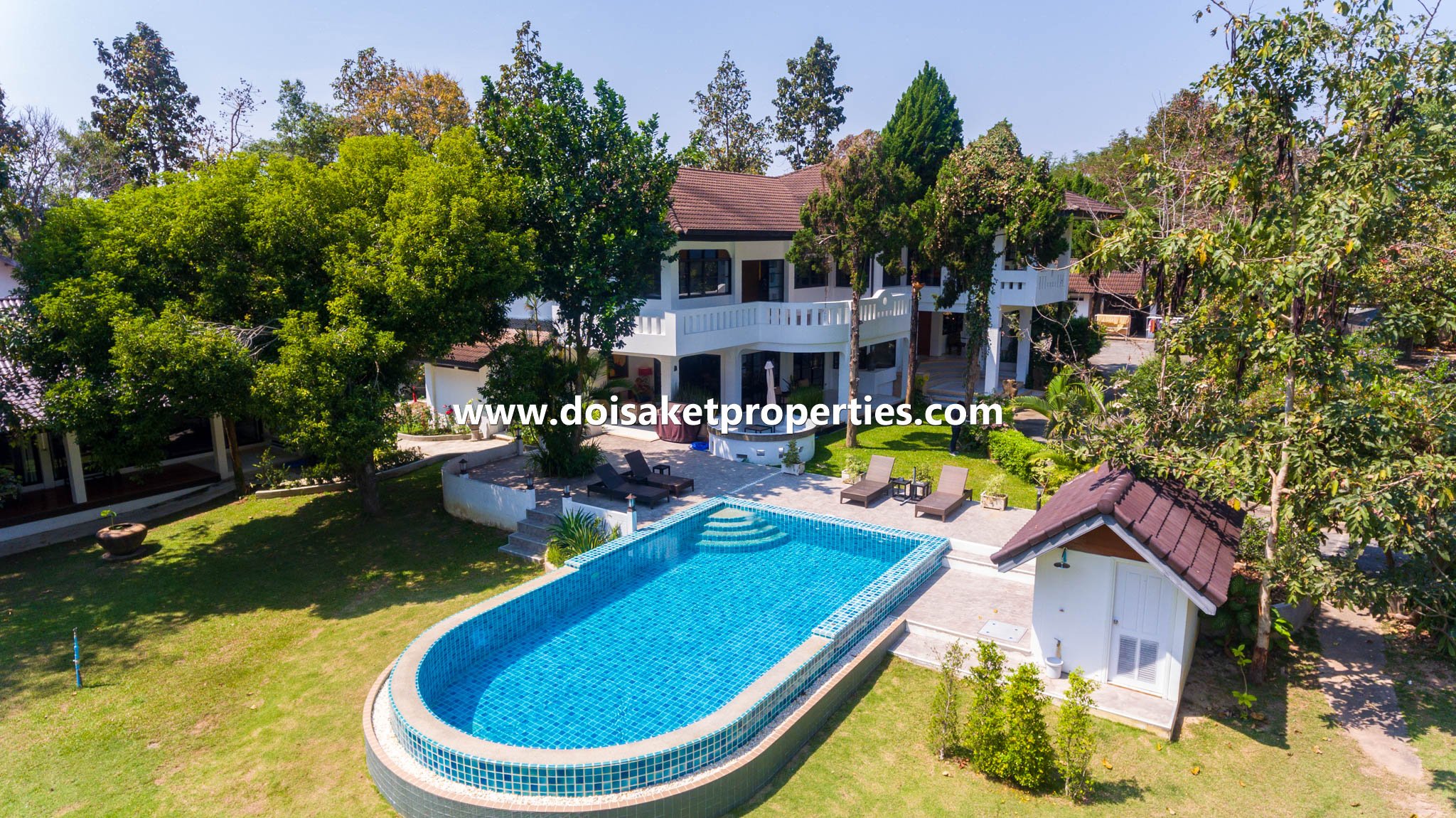 Doi Saket-DSP-(HS326-05) Incredible Luxury Estate Property on 5+ Rai for Sale in Doi Saket