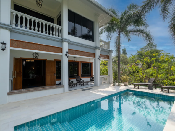 Doi Saket-DSP-(HS366-06) 4-Bedroom Riverside Pool Villa with Royal Provenance for Sale in Doi Saket