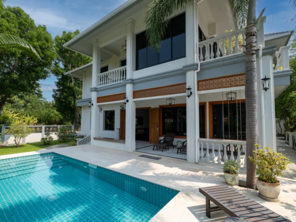 Doi Saket-DSP-(HS366-06) 4-Bedroom Riverside Pool Villa with Royal Provenance for Sale in Doi Saket