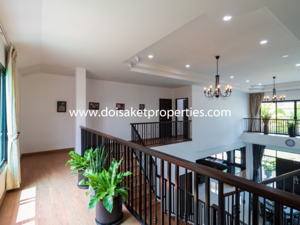 San Sai-DSP-(HS312-05) Incredible 5+ Bedroom Home with Swimming Pool for Sale near Maejo University in San Sai