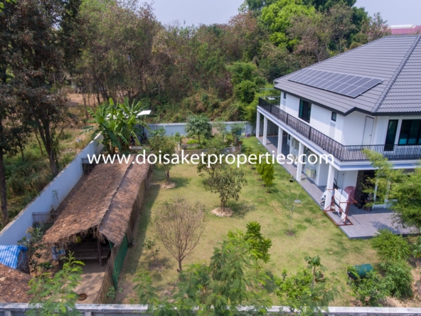 San Sai-DSP-(HS312-05) Incredible 5+ Bedroom Home with Swimming Pool for Sale near Maejo University in San Sai