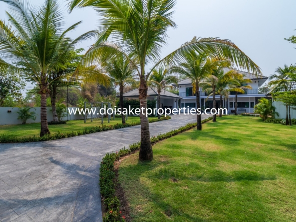 San Sai-DSP-(HS312-05) Incredible 5+ Bedroom Home with Swimming Pool for Sale near Maejo University in San Sai