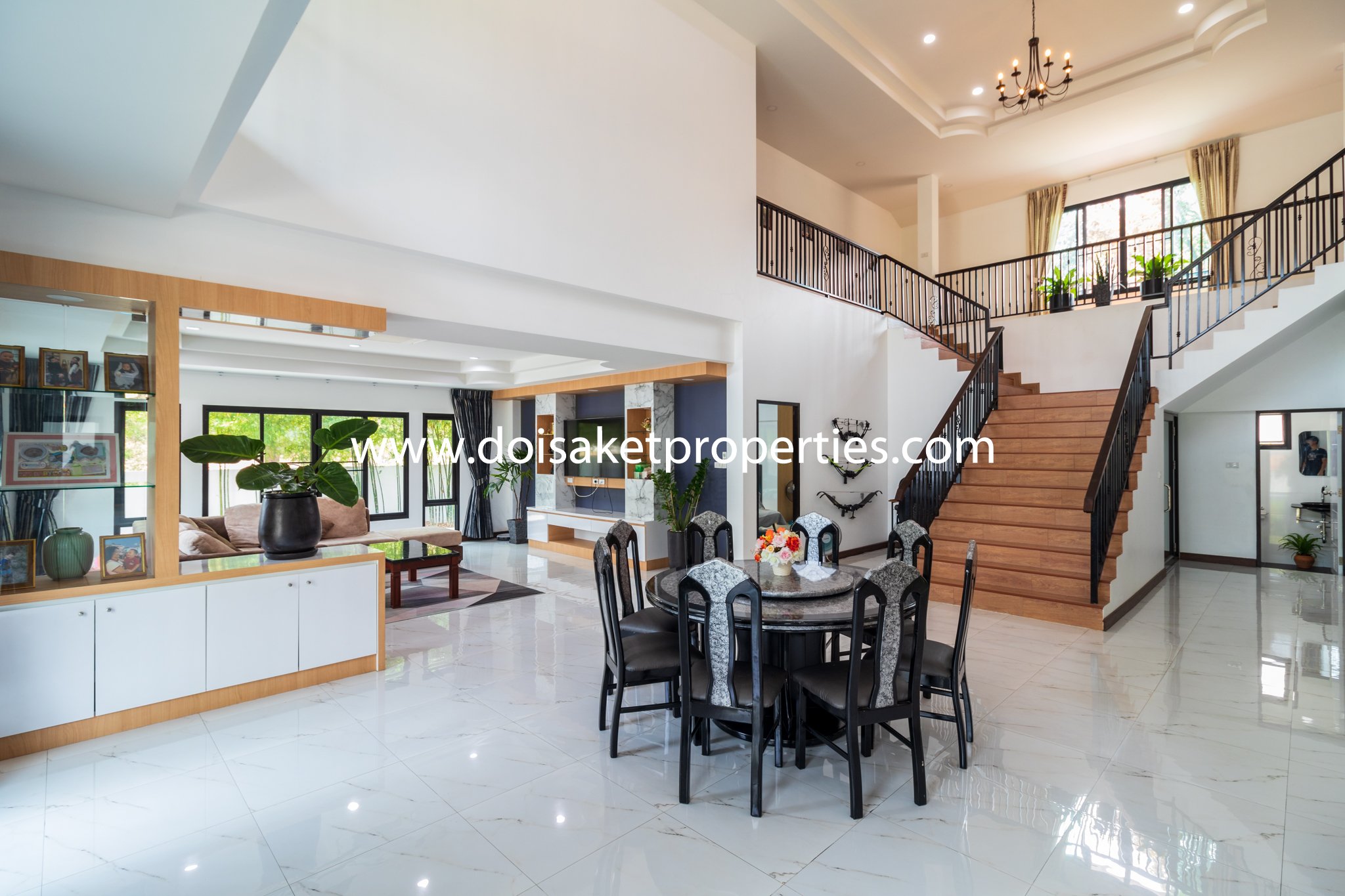 San Sai-DSP-(HS312-05) Incredible 5+ Bedroom Home with Swimming Pool for Sale near Maejo University in San Sai