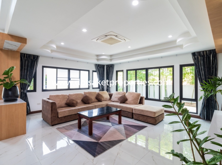 San Sai-DSP-(HS312-05) Incredible 5+ Bedroom Home with Swimming Pool for Sale near Maejo University in San Sai