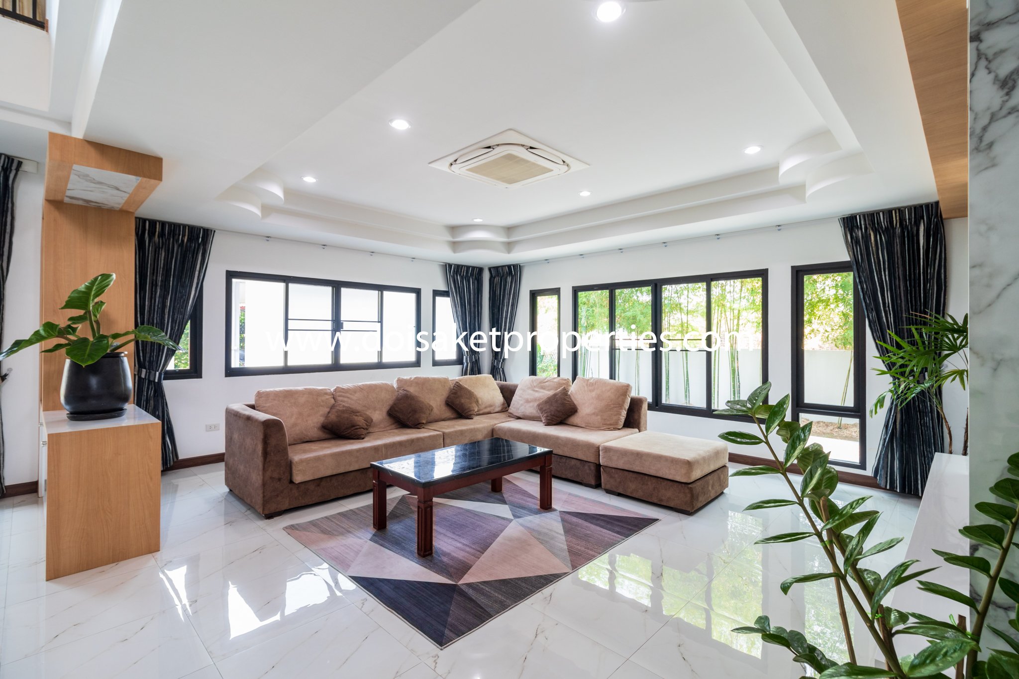 San Sai-DSP-(HS312-05) Incredible 5+ Bedroom Home with Swimming Pool for Sale near Maejo University in San Sai