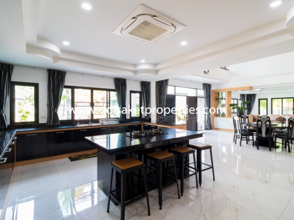 San Sai-DSP-(HS312-05) Incredible 5+ Bedroom Home with Swimming Pool for Sale near Maejo University in San Sai