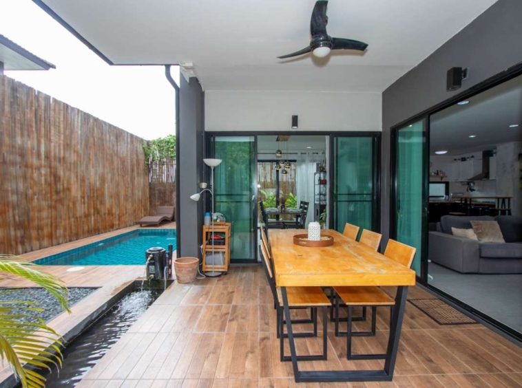 Modern Pool Villa :  Ploenchit Collina San Kamphaeng-PH-SANK205