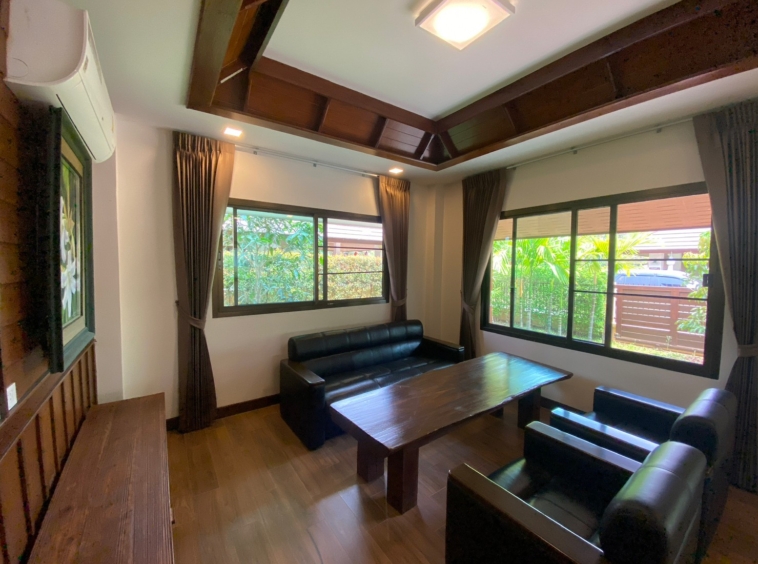 Beautiful Lanna style 3 bedroom home for sale near 89 Plaza-SHG-HS453