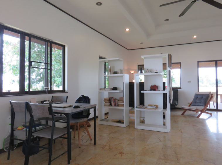 3 bedroom lake front house in Doi Saket for sale-SHG-HS412