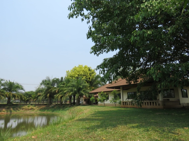 3 bedroom lake front house in Doi Saket for sale-SHG-HS412