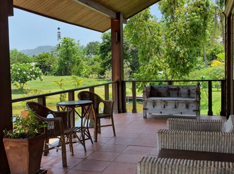 Lanna Style 5 bedroom home with pool for sale in Doi Saket-SHG-HS456