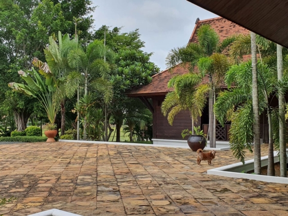 Lanna Style 5 bedroom home with pool for sale in Doi Saket-SHG-HS456