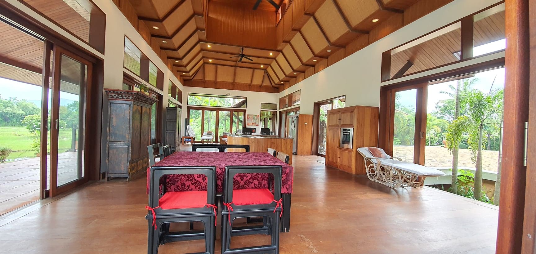 Lanna Style 5 bedroom home with pool for sale in Doi Saket-SHG-HS456