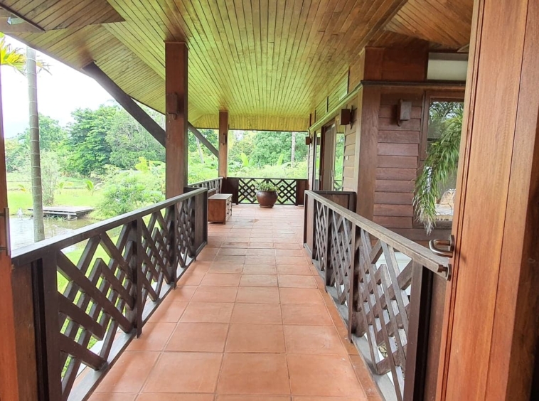 Lanna Style 5 bedroom home with pool for sale in Doi Saket-SHG-HS456