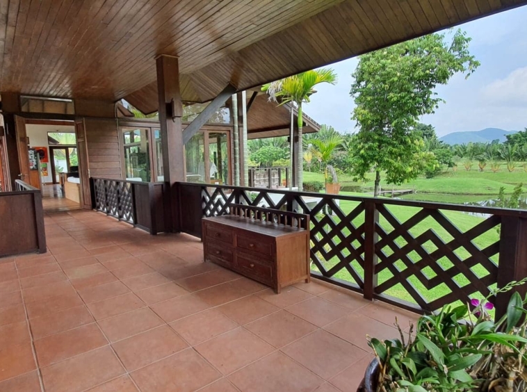 Lanna Style 5 bedroom home with pool for sale in Doi Saket-SHG-HS456