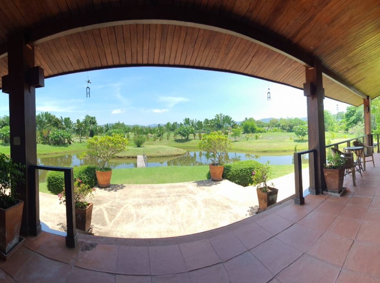 Lanna Style 5 bedroom home with pool for sale in Doi Saket-SHG-HS456