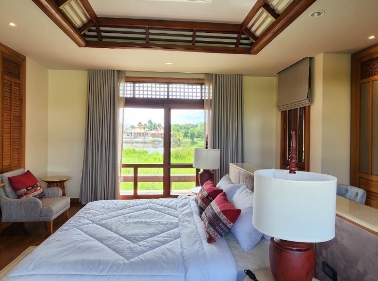 Magnificent 5 Bedroom Lanna Pool Villa for sale in Luang Nua Doi Saket-SHG-HS502