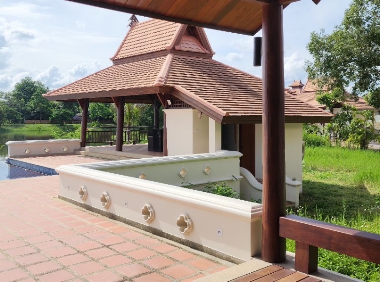 Magnificent 5 Bedroom Lanna Pool Villa for sale in Luang Nua Doi Saket-SHG-HS502