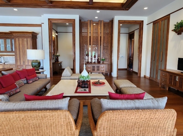 Magnificent 5 Bedroom Lanna Pool Villa for sale in Luang Nua Doi Saket-SHG-HS502