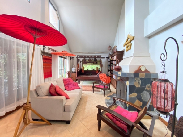 A unique rustic mountain home for sale in Pong Yang