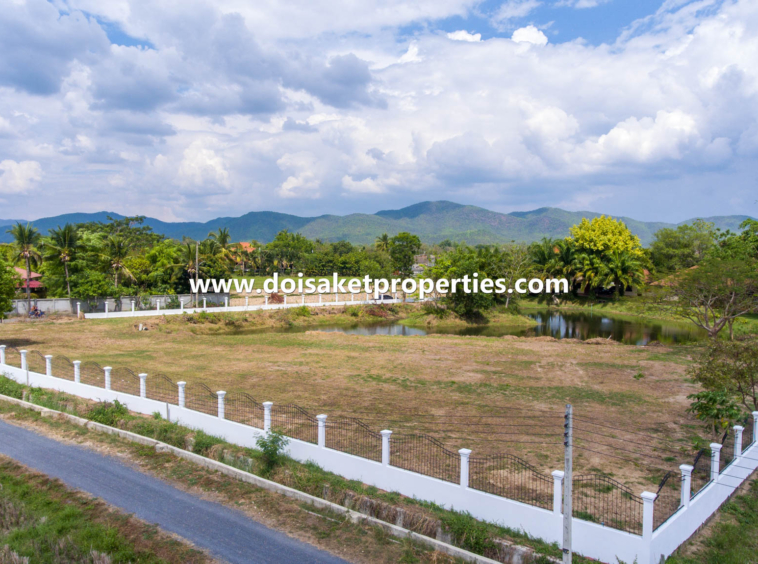 Doi Saket-DSP-(LS363-02) Almost 3 Rai of Ready-to-Build Land with Incredible Views for Sale in a Great Location in Luang Nuea