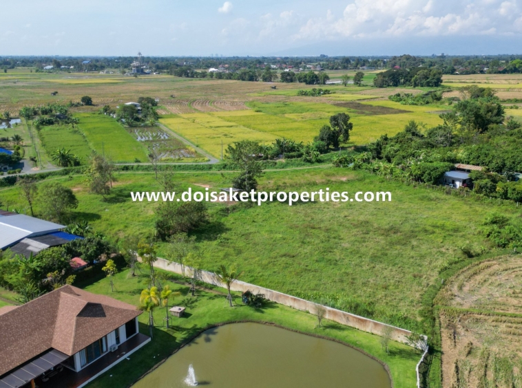 Doi Saket-DSP-(LS376-04) 4+ Rai of Land with Excellent Views for Sale in Choeng Doi