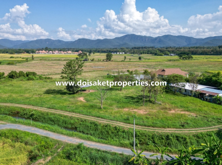 Doi Saket-DSP-(LS376-04) 4+ Rai of Land with Excellent Views for Sale in Choeng Doi